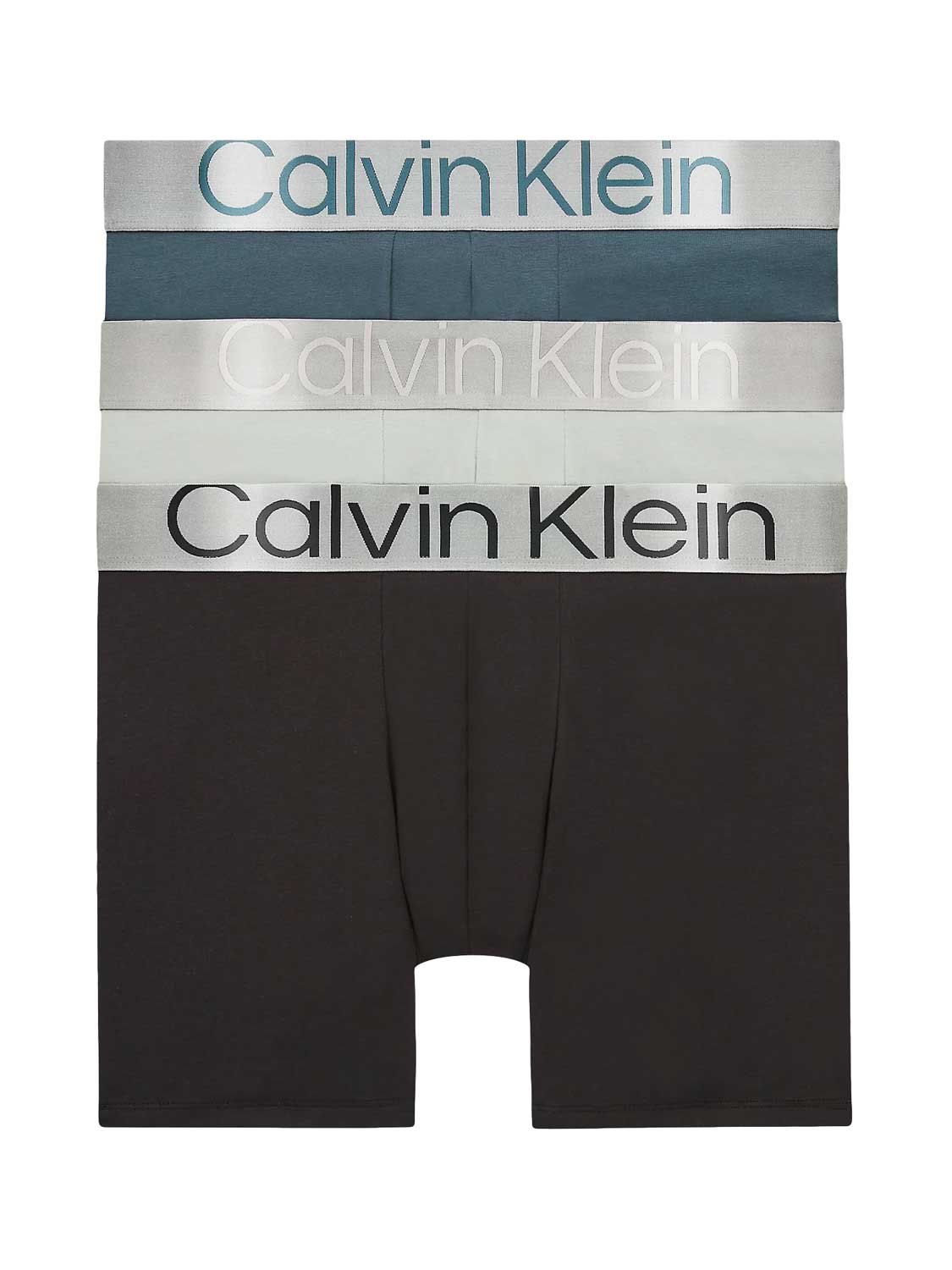 3p Boxer Briefs - Steel Cotton 3p Boxer Briefs - Steel Cotton